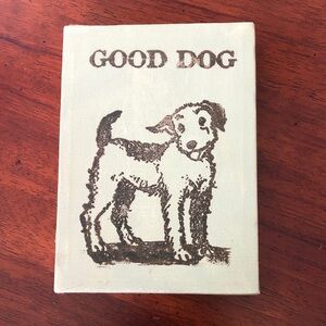 Wrapped Canvas Dog Art Print ‘GOOD DOG’